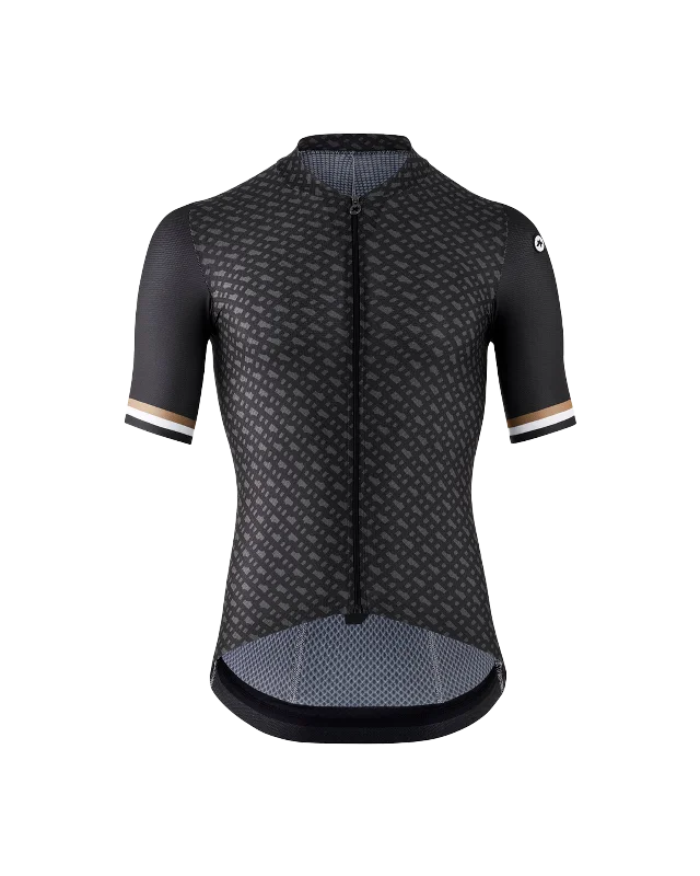 Cycling rain pants with durability-Mille GT Jersey S11 Boss x Assos - Black