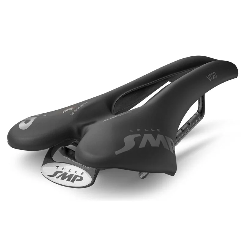 Cycling tights with durable weave-Selle SMP VT20 Carbon Rail Saddle