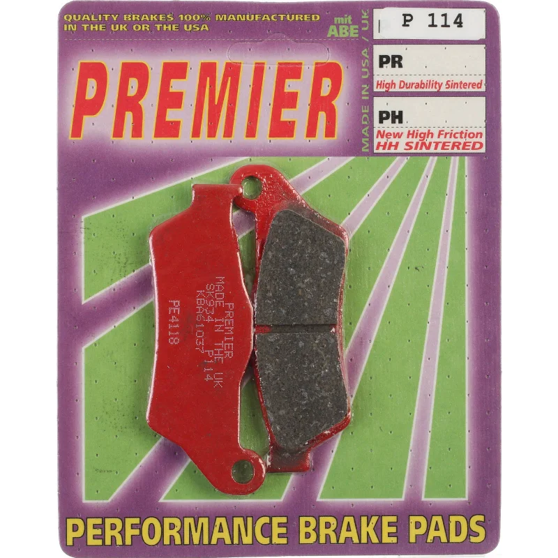 Bicycle jersey with stretch lining-Premier Brake Pads - P Organic Standard