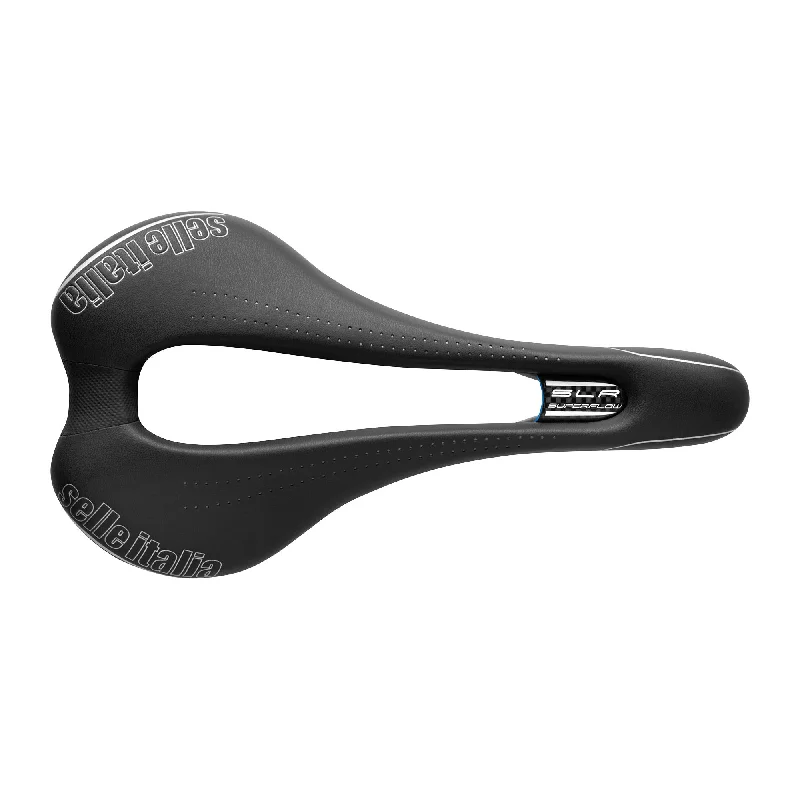 Cycling tights with durable straps-Selle Italia SLR Superflow L Saddle