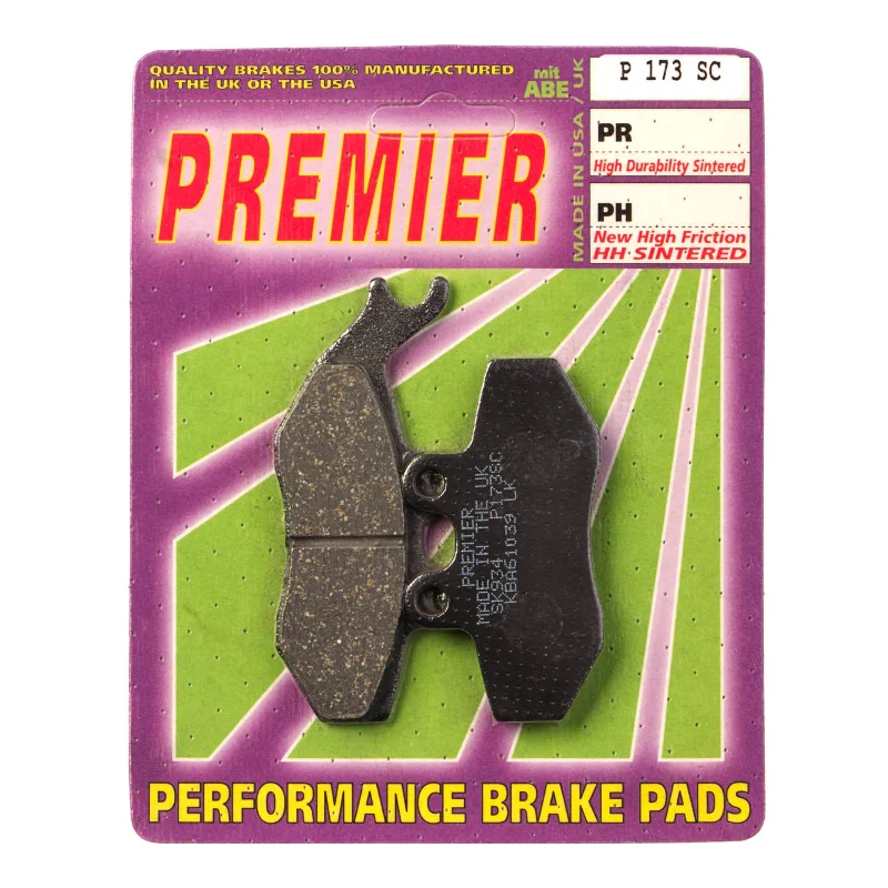 Bike gloves with airflow design-Premier Brake Pads - P-SC Organic Scooter