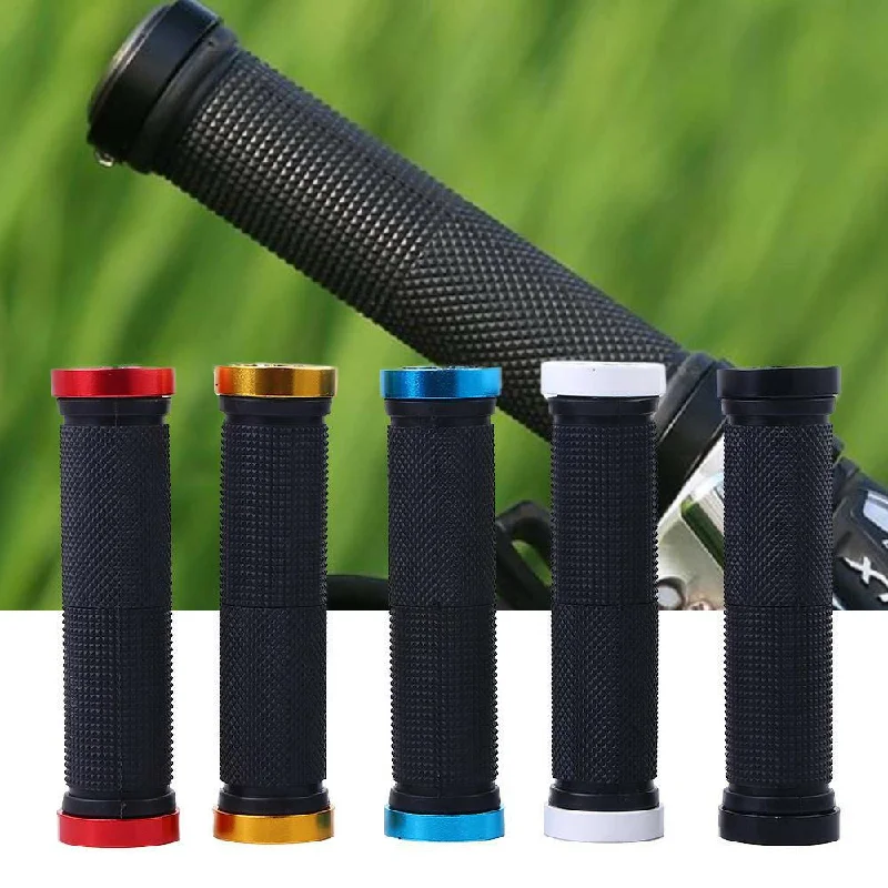 Cycling vest with airflow liner-2pcs/1 Pair Road Cycling Bicycle Handlebar Cover Grips Soft Rubber Anti-slip Quality Bike Accessories Handle Grip Lock Bar