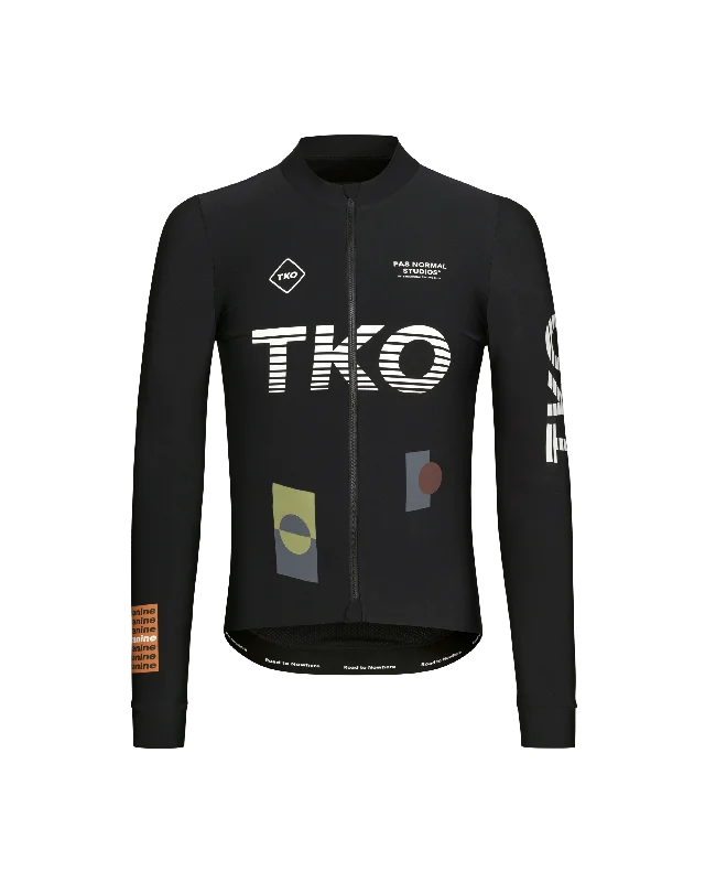 Cycling sunglasses for all weather-T.K.O Mechanism Long Sleeve Jersey