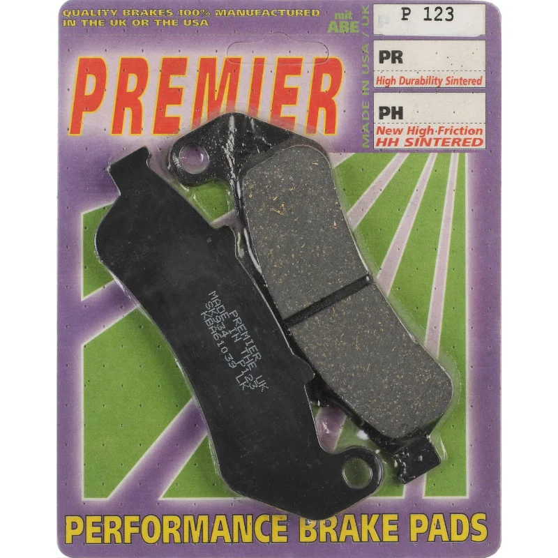 Cycling rain jacket with stretch weave-Premier Brake Pads - P Organic Standard