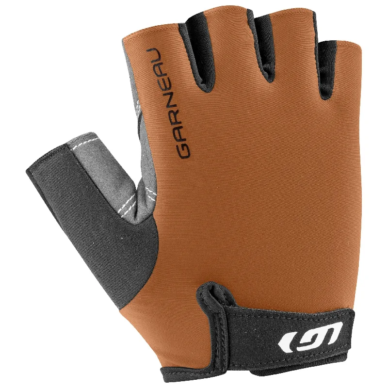 Bike riding knee pads with stretch liner-Louis Garneau Calory Cycling Glove - Caramel - 2022