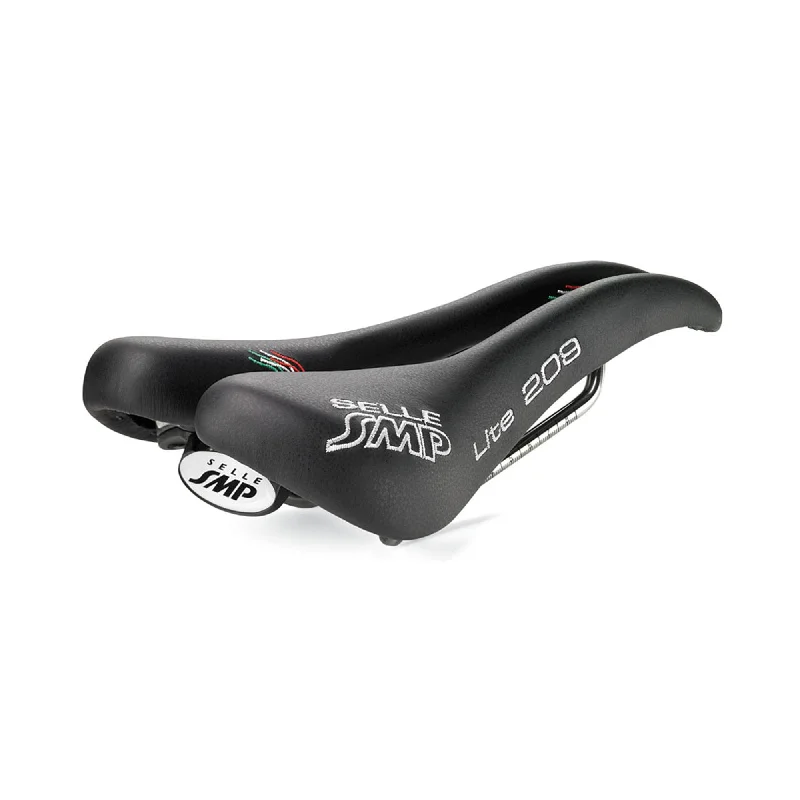 Bike shoes with airflow straps-Selle SMP Lite 209 Carbon Saddle