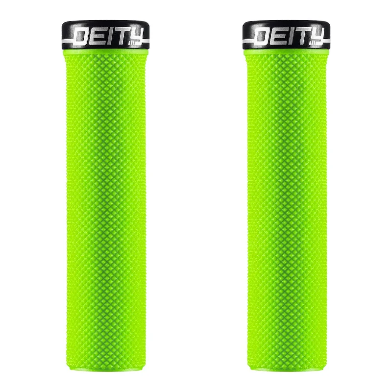 Cycling sunglasses for all weather-Deity Slimfit Grips Green