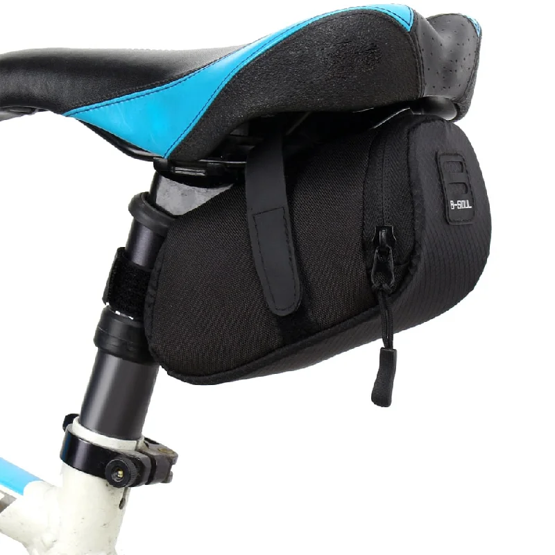 Cycling vest with airflow liner-Nylon Bicycle Bag Bike Waterproof Storage Saddle Bag