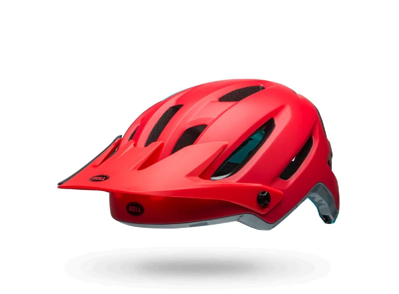 Bike shoes for long-distance-Bell 4Forty MTB Helmet - Hibiscus-Smoke