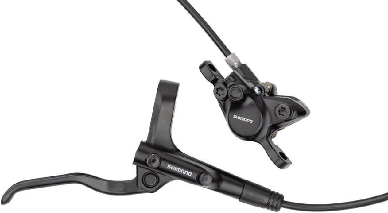 Bicycle shoes for rugged trails-Shimano Alivio Hydraulic Disc Brake Lever and Caliper Set