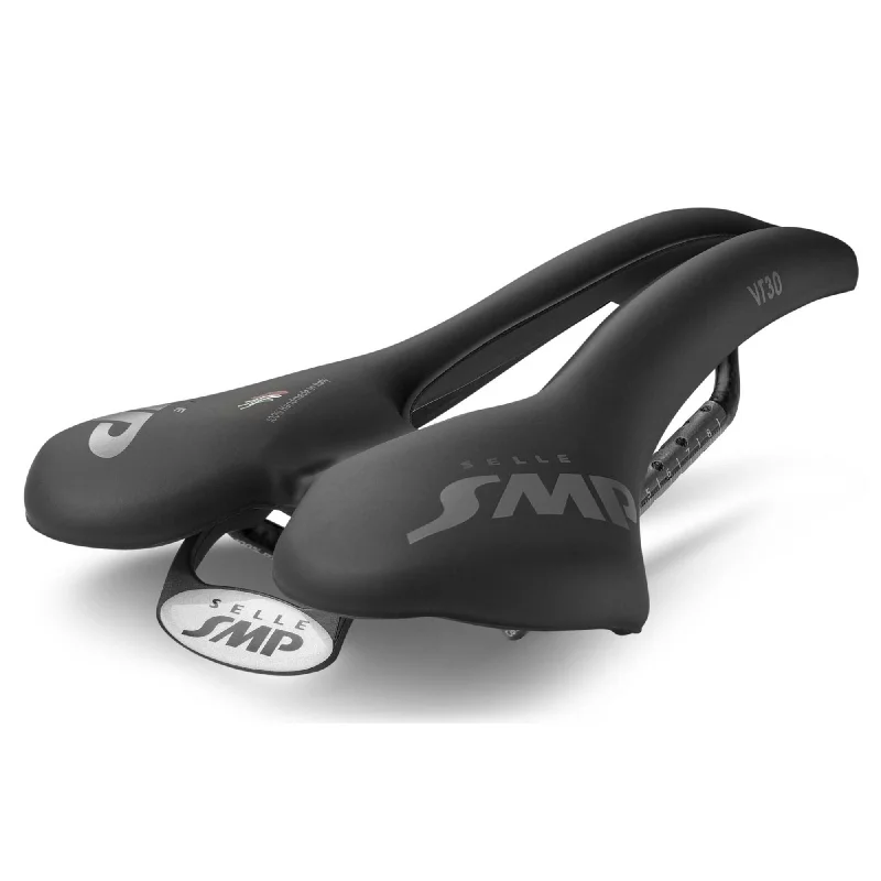 Bicycle socks with durable weave-Selle SMP VT30 Carbon Rail Saddle