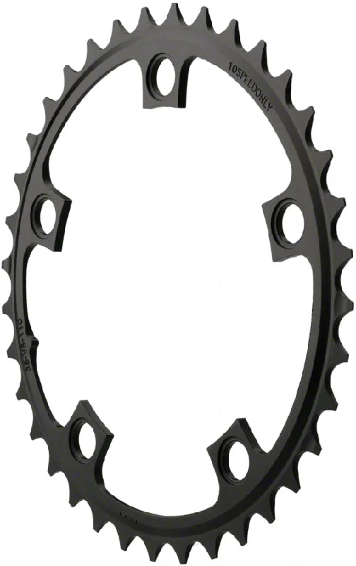 Bicycle jersey with airflow lining-SRAM Red/Force/Rival/Apex 34T 10-Speed 110mm Black Chainring Use with 50T