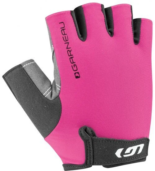 Cycling gloves with stretch liner-Louis Garneau Calory Cycling Glove - Womens - Pink Glow - 2022