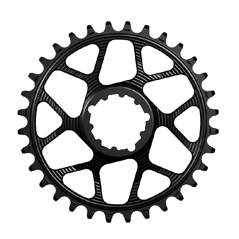 Bike shoes with durable lining-Works Components SRAM GXP Direct Mount Chainring Teeth: 32 Speed: 12 BCD: Direct Mount SRAM 3 Bolt Front 7075-T6 Aluminum Black