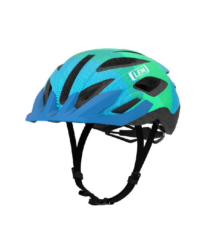 Bike helmet with airflow design-LEM Boulevard Commuter Bike Helmet - Aqua Blue - 2021