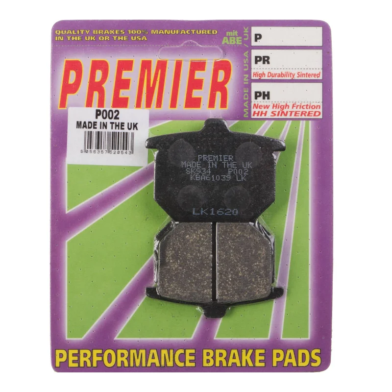 Bike jersey with stretch design-Premier Brake Pads - P Organic Standard