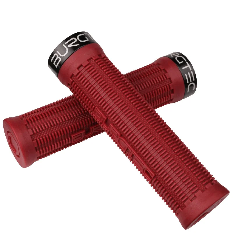 Bicycle arm warmers with airflow-Burgtec Bartender Pro Minnaar Signature Grip Race Red