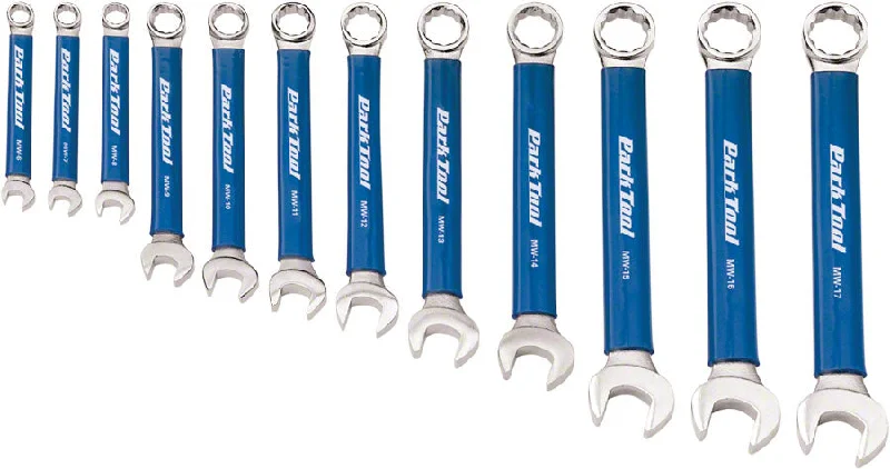 Bicycle socks with durable weave-Park Tool MW-SET.2 6-17mm Combination Metric Wrench Set