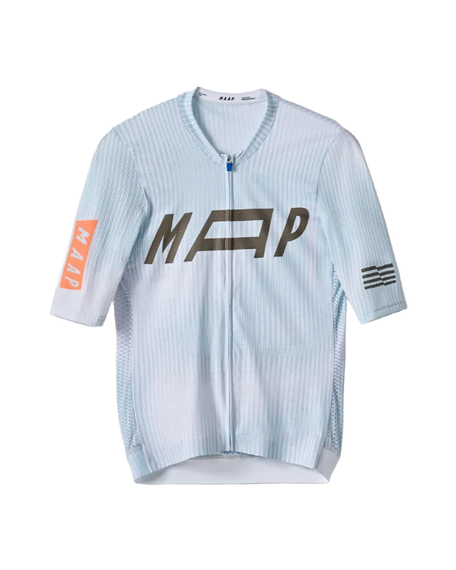 Bicycle jersey for all-terrain-Adapted F.0 Pro Air Jersey - Ice Blue