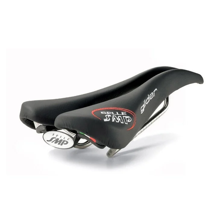 Bicycle jersey with durable weave-Selle SMP Glider Saddle