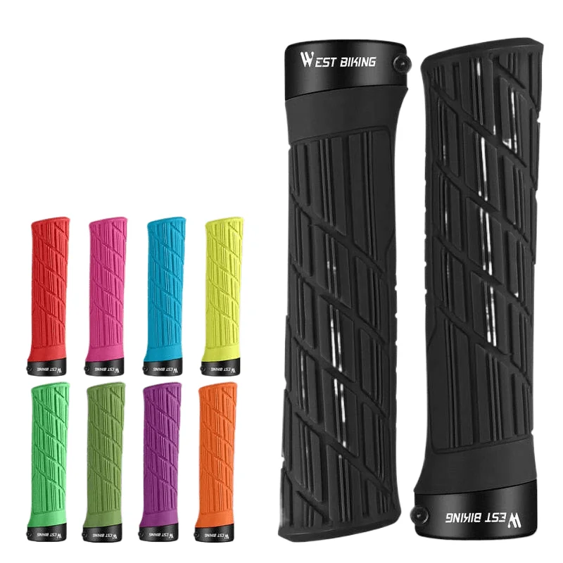 Bike jersey with ventilated back-Bicycle Handlebar Cover Soft Rubber MTB Road Bike Grips Shockproof Anti-Slip Colorful Grips Cycling Handlebar Grips