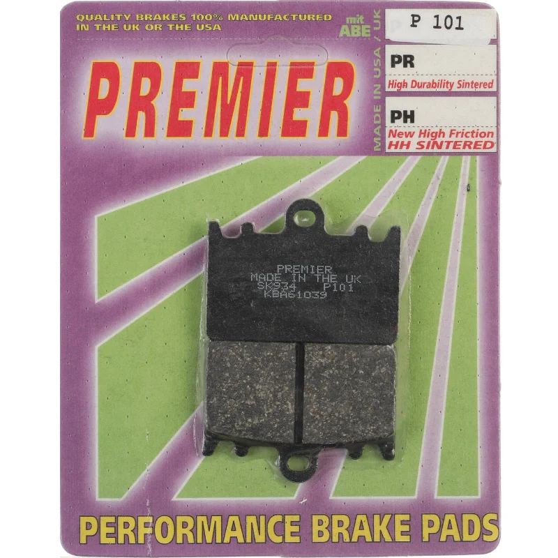 Bicycle tights with stretch lining-Premier Brake Pads - P Organic Standard