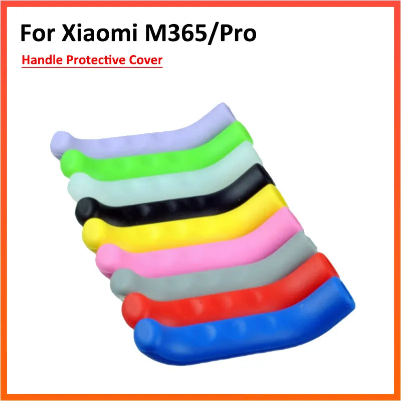 Bike helmet with stretch straps-Brake Handle Cover Protector for Xiaomi M365 Max G30 Electric Scooter Antiskid Accessories Bike Bicycle Cycling Universal Cover