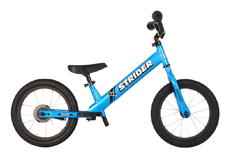 Bicycle socks with durable straps-Strider Sports 14x Sport Kids Balance Bike