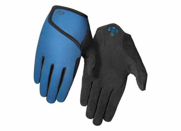 Bicycle shoes for hybrid bikes-Giro DND Junior MTB Glove - Youth - Shabori Blue