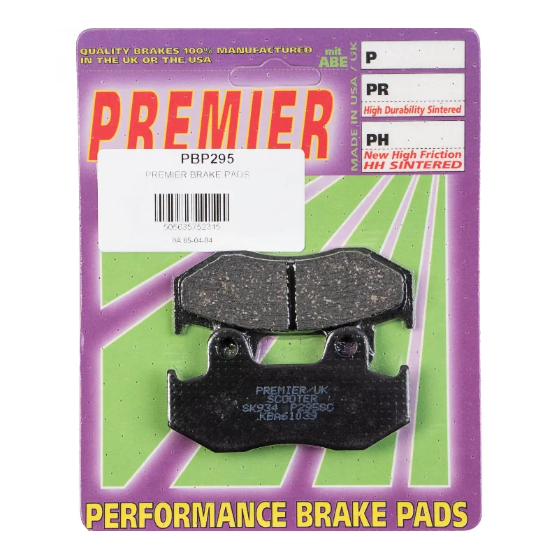 Bike shoes with stretch upper-Premier Brake Pads - P Organic Standard