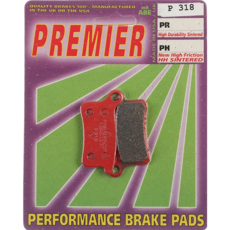 Bicycle riding socks with airflow-Premier Brake Pads - P Organic Standard