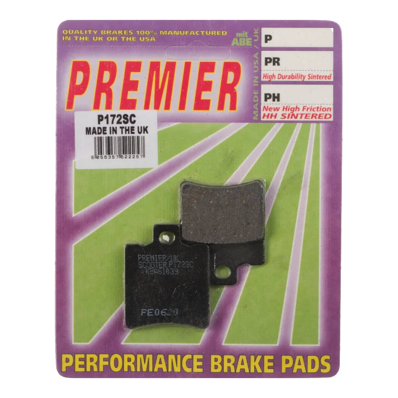 Bicycle riding shoes with airflow design-Premier Brake Pads - P Organic Standard