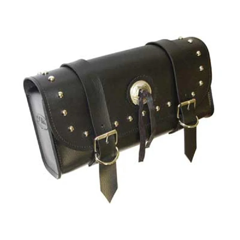 Bike shoes with stretch design-TM STUDDED TOOL BAG WITH CONCHO