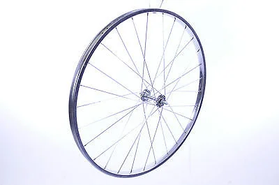 Cycling jersey for long-distance-24 x 1 3-8 JUNIOR RACING BIKE TOURER KIDS BIKE FRONT WHEEL STEEL CHROME RIM NOS