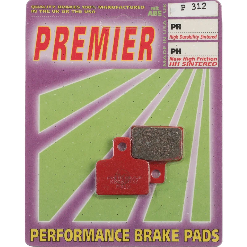 Bike helmet with adjustable padding-Premier Brake Pads - P Organic Standard