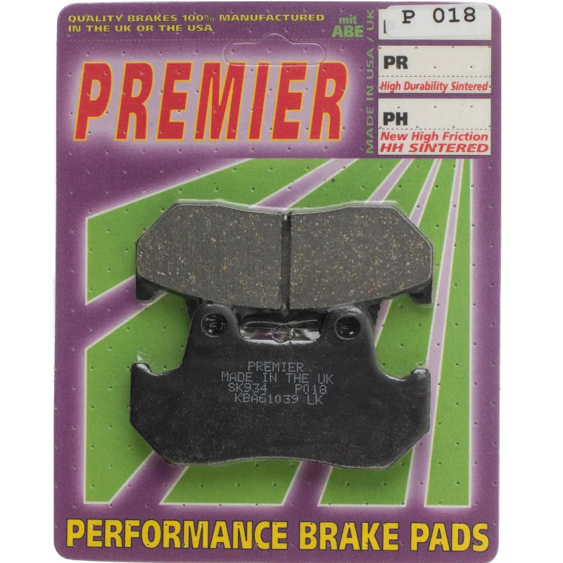 Bike riding knee pads with airflow-Premier Brake Pads - P Organic Standard