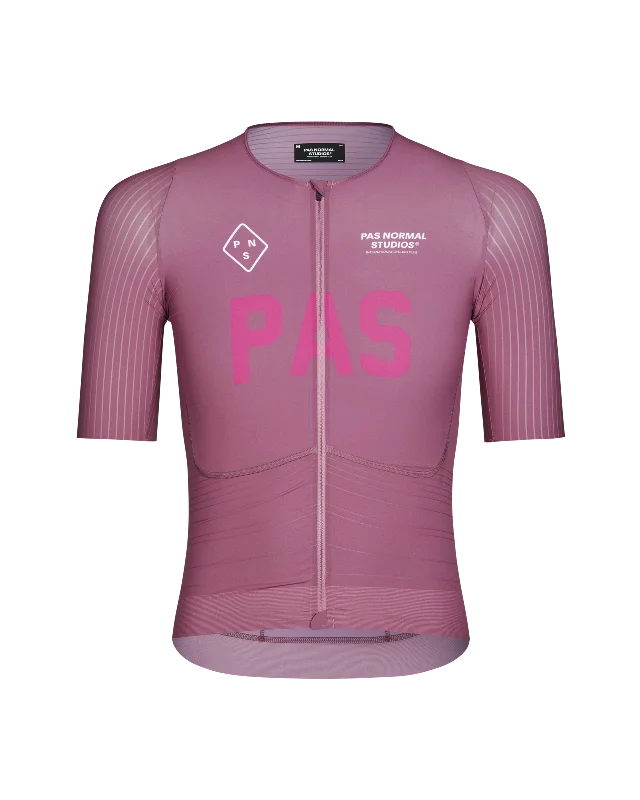 Cycling jacket with adjustable cuffs-PAS Mechanism Pro Jersey - Mauve