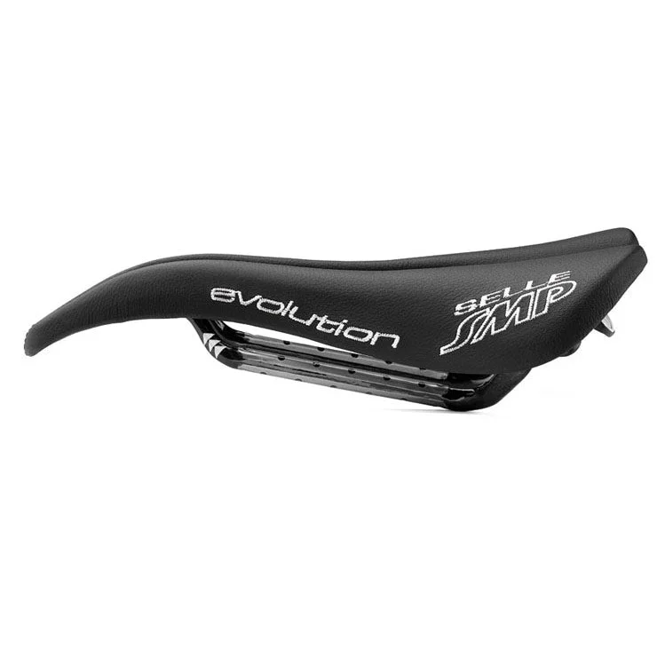 Bike shoes with durable straps-Selle SMP Evolution Carbon Rail Saddle