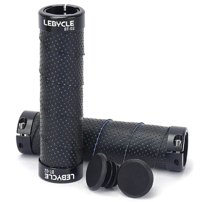 Bicycle socks with stretch weave-Lebycle 1Pair Bicycle Handlebar Grips Soft 22.2mm MTB Handle Lock Grips Comfortable Shockproof Bike Tape Grip Bicycle Parts