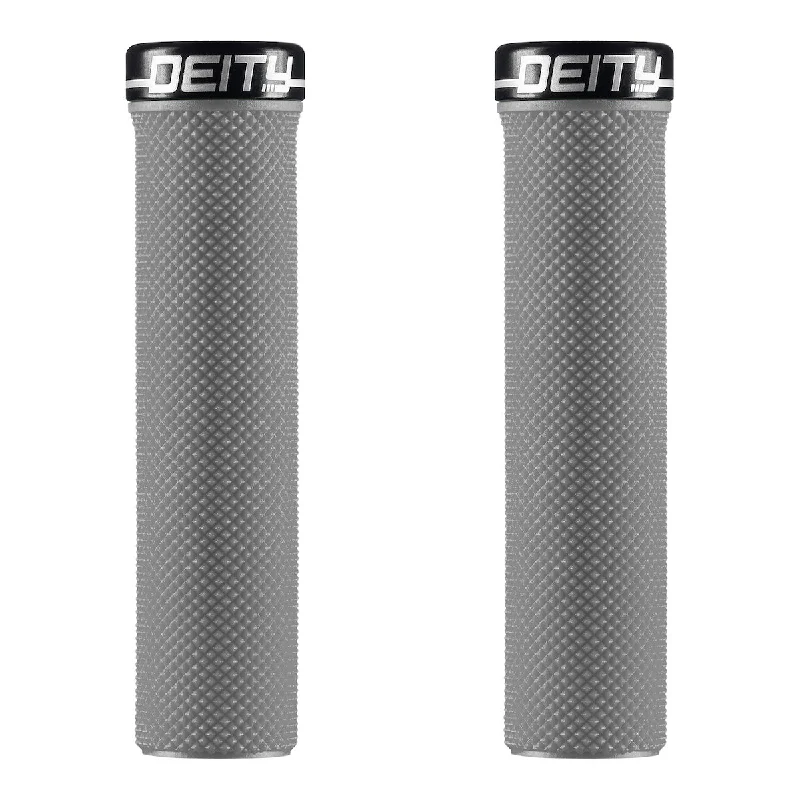 Bicycle riding socks with durability-Deity Slimfit Grips Stealth