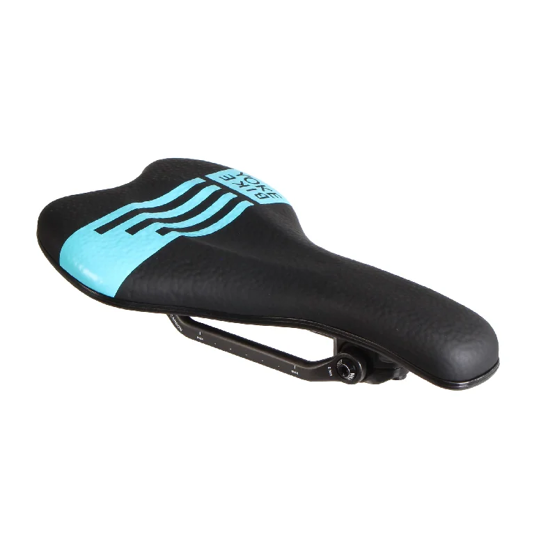 Bicycle shorts with gel inserts-Bike Yoke Sagma Carbon Saddle 142 - Black/Blue