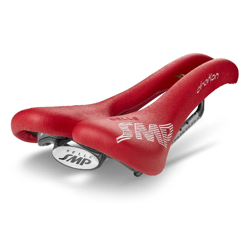 Bicycle socks with durable lining-Selle SMP Drakon Carbon Rail Saddle